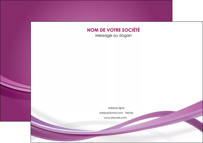 faire modele a imprimer affiche violet violette abstrait MIFCH66959