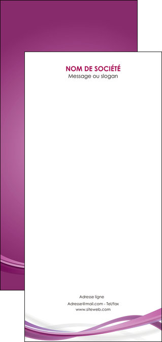 personnaliser maquette flyers violet violette abstrait MLGI66989