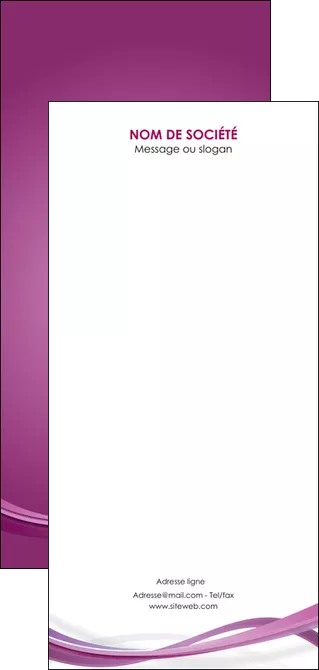 personnaliser maquette flyers violet violette abstrait MID66989
