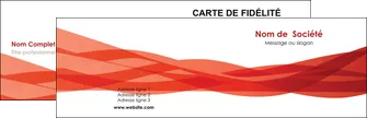 realiser carte de visite rouge couleurs chaudes fond  colore MLIGCH67113