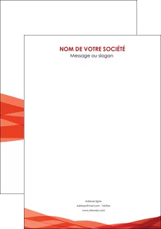 personnaliser modele de flyers rouge couleurs chaudes fond  colore MLIGCH67149