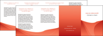 creation graphique en ligne depliant 4 volets  8 pages  rouge couleurs chaudes fond  colore MLGI67525
