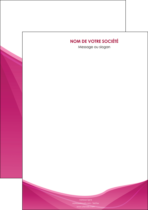 exemple affiche rose fushia fonce couleur MLGI67635