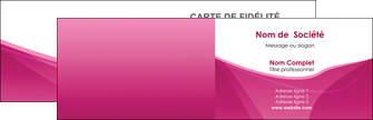 faire modele a imprimer carte de visite rose fushia fonce couleur MLGI67641