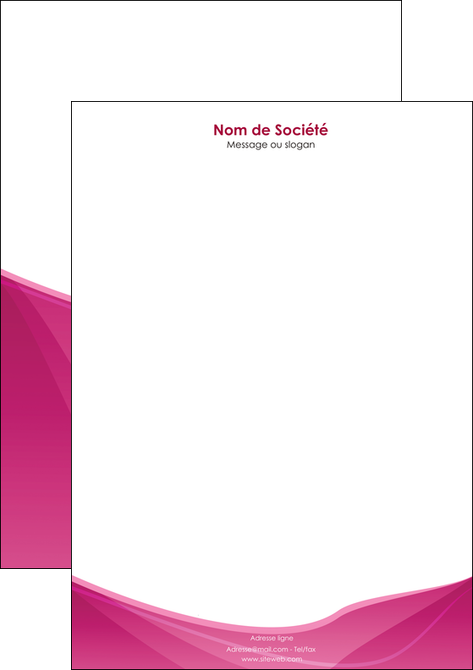 modele en ligne tete de lettre rose fushia fonce couleur MLGI67665