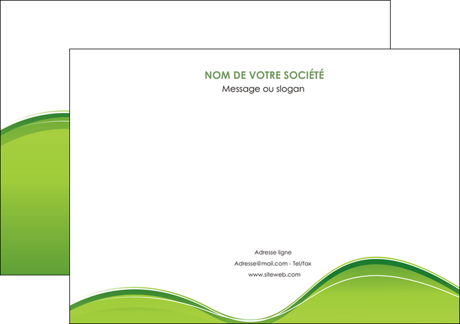 personnaliser maquette affiche espaces verts vert vert pastel couleur pastel MIFCH68035