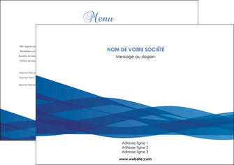 personnaliser modele de set de table bleu bleu pastel couleur froide MLGI68067