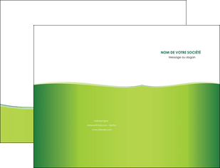creer modele en ligne pochette a rabat espaces verts vert vert pastel couleur pastel MLGI68131