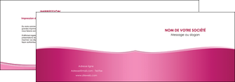 creation graphique en ligne depliant 2 volets  4 pages  rose pastel fond rose couleur pastel MLGI68405