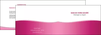 creation graphique en ligne depliant 2 volets  4 pages  rose pastel fond rose couleur pastel MLGI68405