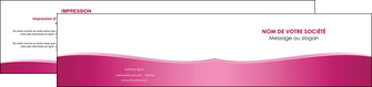 cree depliant 2 volets  4 pages  rose pastel fond rose couleur pastel MLGI68425
