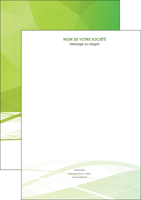 modele en ligne affiche espaces verts vert vert pastel couleur pastel MIFBE68557