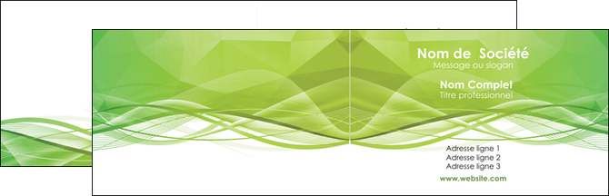 creer modele en ligne carte de visite espaces verts vert vert pastel couleur pastel MLIG68561