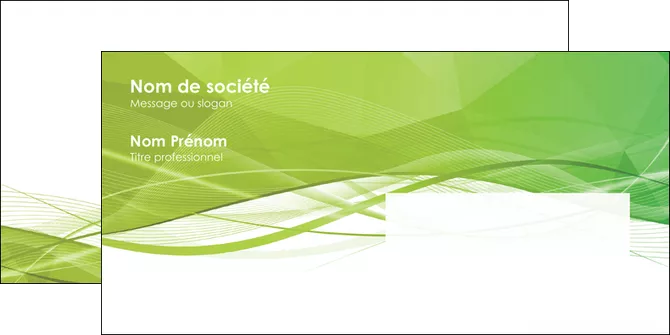 impression enveloppe espaces verts vert vert pastel couleur pastel MLGI68591