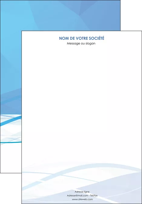 exemple affiche bleu bleu pastel fond bleu pastel MLGI68931