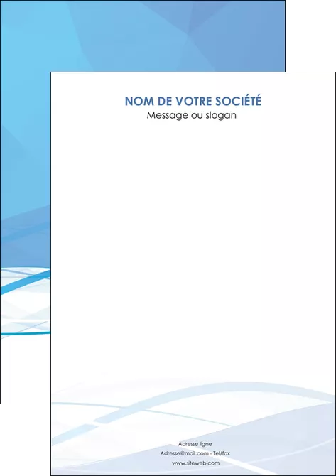 exemple flyers bleu bleu pastel fond bleu pastel MID68971