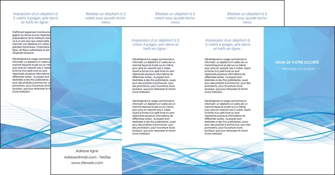 personnaliser maquette depliant 4 volets  8 pages  bleu bleu pastel fond bleu pastel MLGI68973