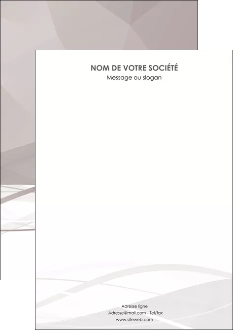 imprimerie affiche gris fond gris simple MIFLU69037