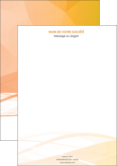 personnaliser maquette affiche orange pastel couleur pastel fond orange pastel MLGI69217