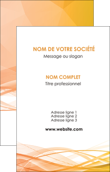 imprimerie carte de visite orange pastel couleur pastel fond orange pastel MLGI69223