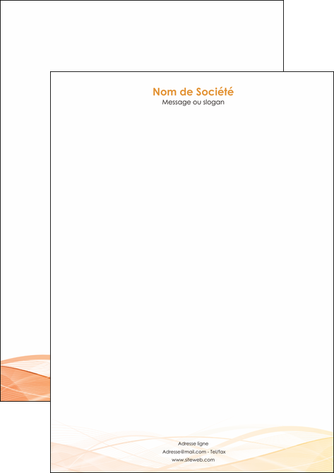 modele en ligne tete de lettre orange pastel couleur pastel fond orange pastel MLGI69245