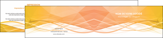 creation graphique en ligne depliant 2 volets  4 pages  orange pastel couleur pastel fond orange pastel MLGI69249