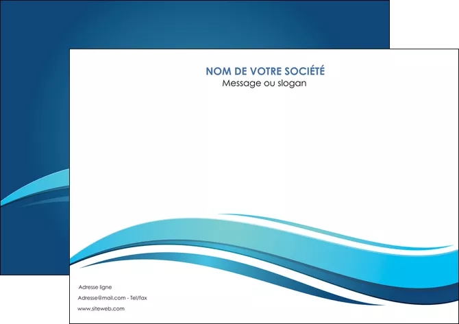 creation graphique en ligne affiche bleu bleu pastel fond bleu MLGI69645