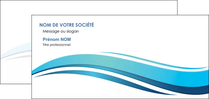 exemple carte de correspondance bleu bleu pastel fond bleu MIFBE69661