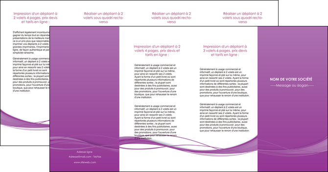 personnaliser modele de depliant 4 volets  8 pages  web design fond violet fond colore action MLGI69827