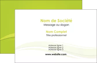 creation graphique en ligne carte de visite espaces verts vert vert pastel fond vert pastel MLGI69935