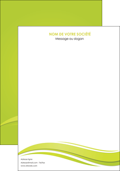 exemple affiche espaces verts vert vert pastel fond vert pastel MLGI69943