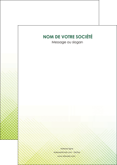 imprimer flyers vert vert pastel carre MIFCH69997