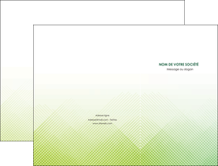 creer modele en ligne pochette a rabat vert vert pastel carre MIFCH70005