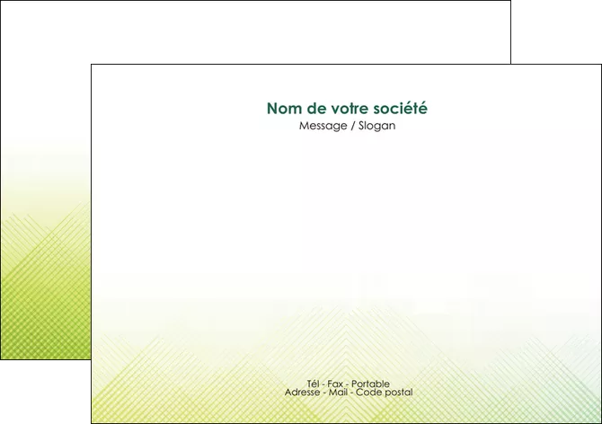 imprimer flyers vert vert pastel carre MIFBE70017