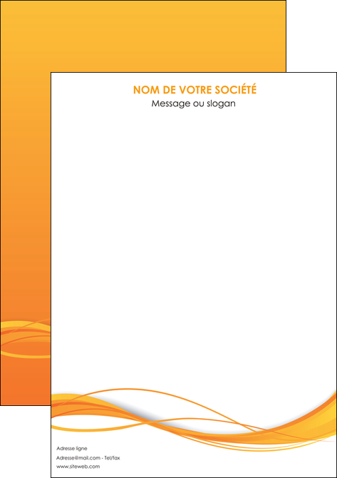 creer modele en ligne affiche orange couleur couleurs MLGI70381