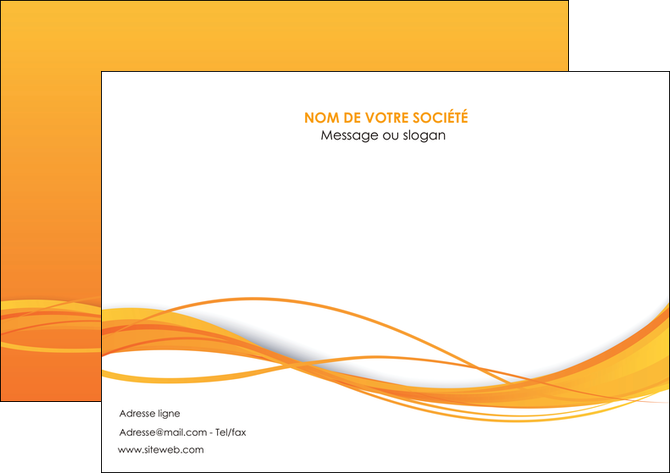 modele affiche orange couleur couleurs MLGI70403