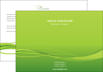 faire modele a imprimer set de table espaces verts vert vert pastel naturel MIFBE70431