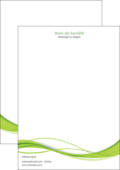 modele tete de lettre espaces verts vert vert pastel naturel MIFCH70463