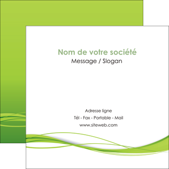 creation graphique en ligne flyers espaces verts vert vert pastel naturel MLIGBE70465
