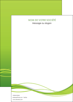 modele affiche espaces verts vert vert pastel naturel MIF70475