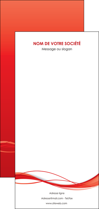 modele en ligne flyers rouge couleur couleurs MFLUOO70533