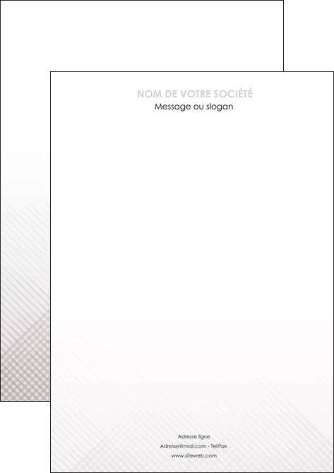 imprimer affiche gris simple sobre MIFCH70707