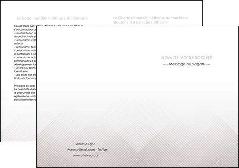 faire modele a imprimer depliant 2 volets  4 pages  gris simple sobre MLGI70739