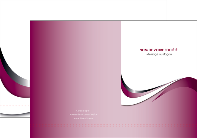 realiser pochette a rabat web design rose fushia couleur MLIP70773