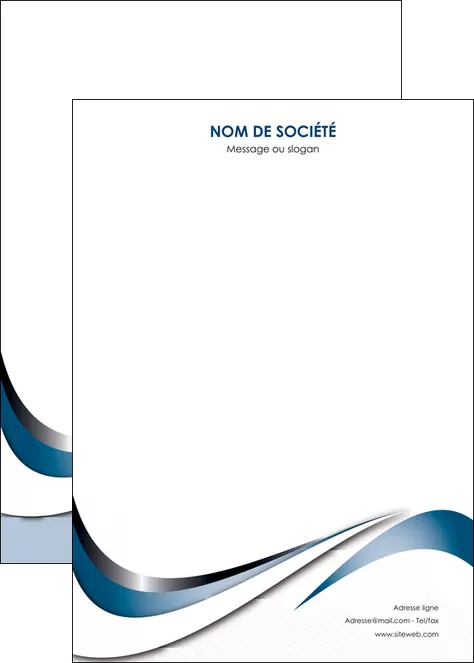 imprimerie affiche web design bleu fond bleu couleurs pastels MLGI70857