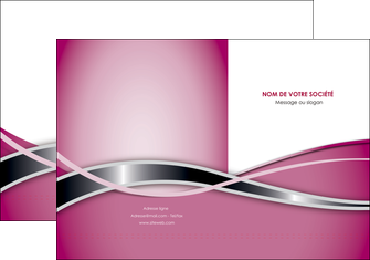 realiser pochette a rabat web design rose rose fushia abstrait MLGI70877