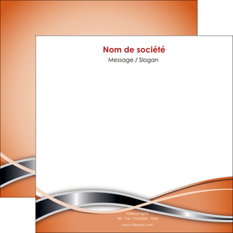 modele en ligne flyers web design orange fond orange gris MIF71055