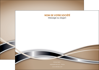cree affiche web design marron fond marron gris MLGI71155