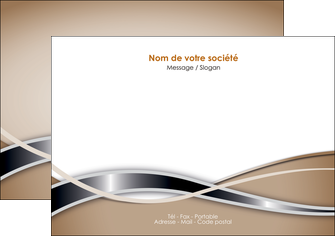 faire modele a imprimer flyers web design marron fond marron gris MLGI71157