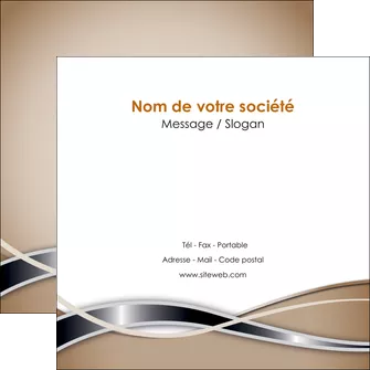 personnaliser modele de flyers web design marron fond marron gris MLGI71165